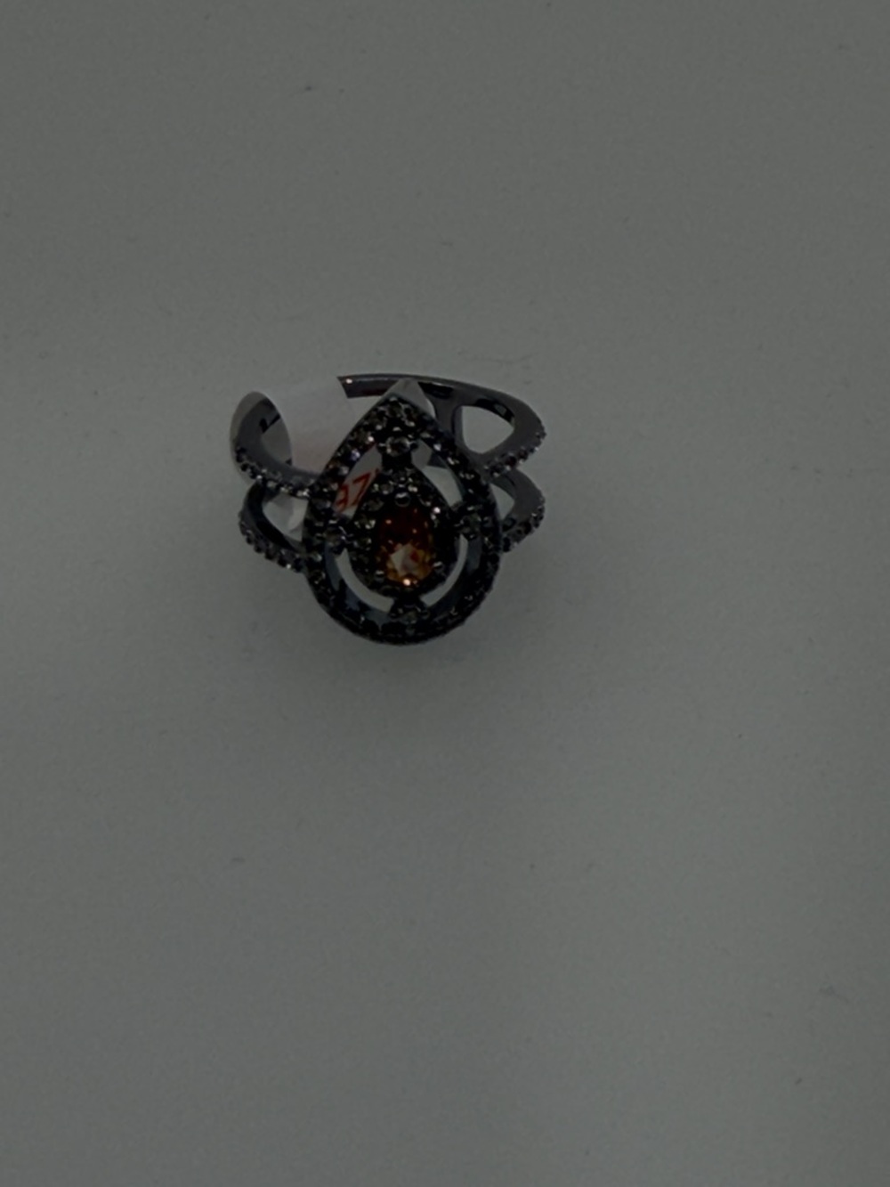 Bomb Party OG Ring- Size 6 Hematite
